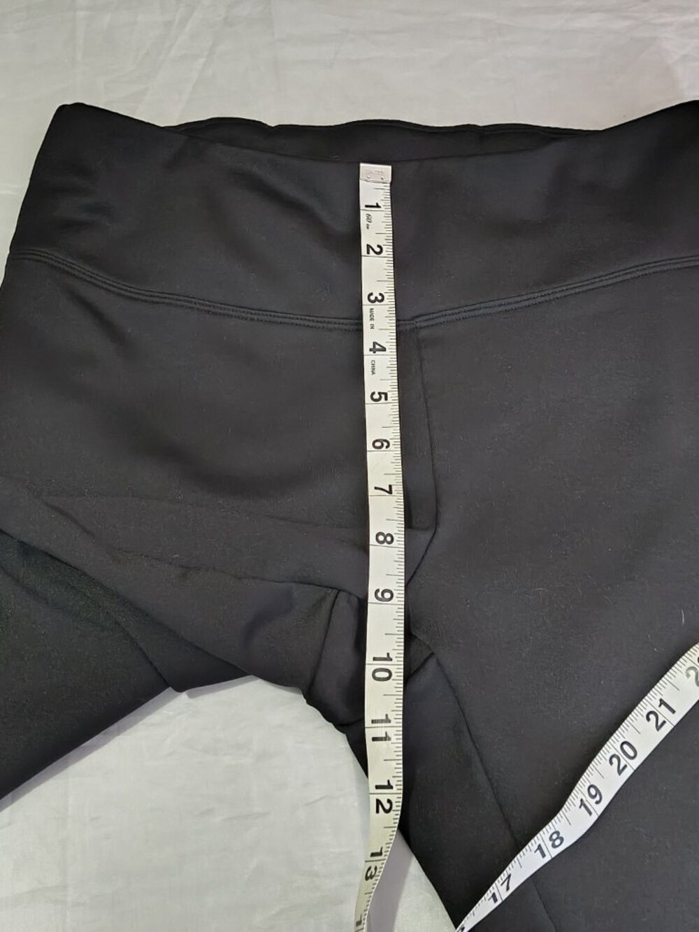 ClimateRight by CuddlDuds Women's Black Fleece Lined Leggings Size Medium - Picture 11 of 15